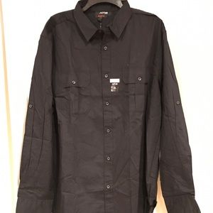 Black Button Down
